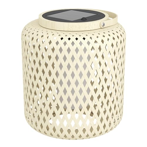 EGLO LED Tischlampe solar Marliano, Solarlampe außen für Garten und Terrasse, Deko Rattan Balkon, Außenbeleuchtung Boho, Windlicht outdoor Rattan, IP44 EGLO LED Tischlampe solar Marliano, Solarlampe außen für Garten und Terrasse, Deko Rattan Balkon, Außenbeleuchtung Boho, Windlicht outdoor Rattan, IP44 von EGLO