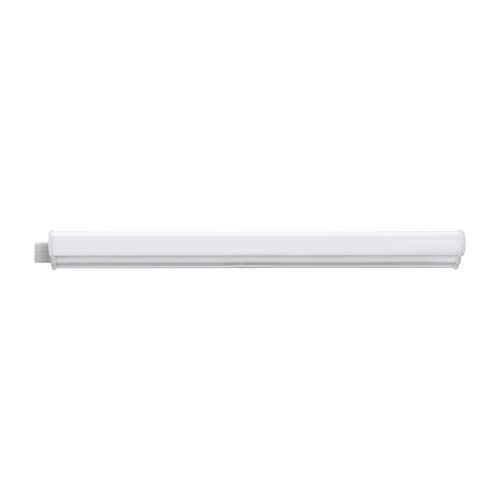 EGLO LED Unterbauleuchte Dundry, Unterschrankleuchte Küche aus Kunststoff in Weiß, Küchenlampe mit Wippschalter, LED Küchenleuchte neutralweiß, L 31 cm von EGLO