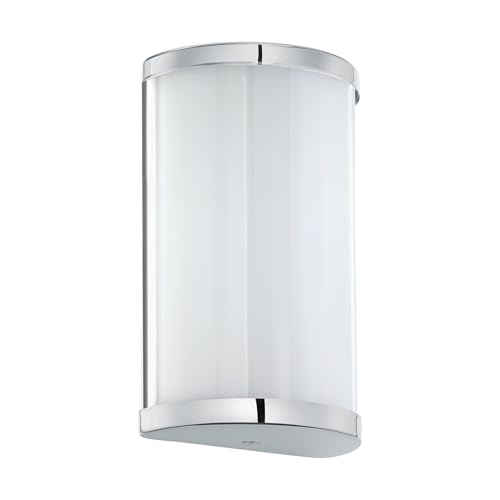 EGLO LED Wandlampe Cupella, Wandleuchte innen, Stahl in chrom, Kunststoff in weiss warmweiß EGLO LED Wandlampe Cupella, Wandleuchte innen, Stahl in chrom, Kunststoff in weiss warmweiß von EGLO