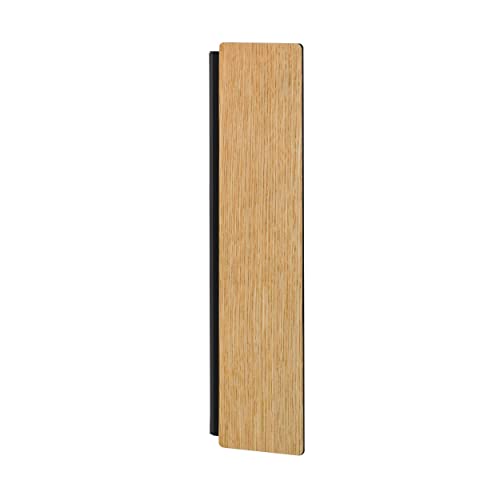 EGLO LED Wandlampe Zubialde, rechteckige Wandleuchte innen, Wandleuchter Eiche für indirekte Beleuchtung, Flurlampe aus Holz und Metall in schwarz, Lampe Wand warmweiß EGLO LED Wandlampe Zubialde, rechteckige Wandleuchte innen, Wandleuchter Eiche für indirekte Beleuchtung, Flurlampe aus Holz und Metall in schwarz, Lampe Wand warmweiß von EGLO