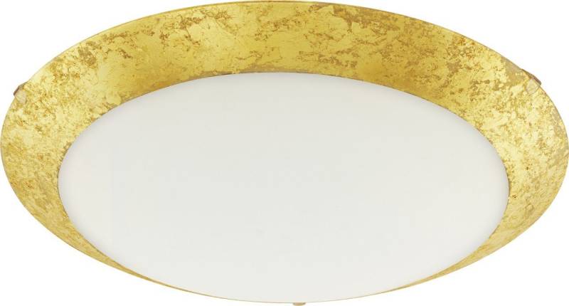 EGLO LED Wandleuchte Eglo Led Wand- Deckenleuchte Montenovo weiß gold, Inkl. Leuchtmittel, Nicht dimmbar nicht Smart Home-fähig ohne Bewegungsmelder EGLO LED Wandleuchte Eglo Led Wand- Deckenleuchte Montenovo weiß gold, Inkl. Leuchtmittel, Nicht dimmbar nicht Smart Home-fähig ohne Bewegungsmelder von EGLO