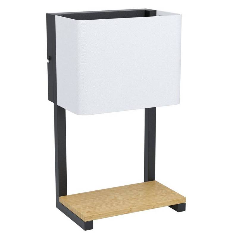 EGLO LED Wandleuchte Galdakao, Leuchtmittel inklusive, Wandleuchte, Wandstrahler, Holz, Wohnzimmerlampe, Flurlampe, Schalter von EGLO