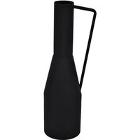 EGLO LIVING Metallvase Miouski, minimalistische Deko Vase mit Griff, Dekovase für Wohnzimmer, Blumenvase aus Metall in Schwarz, Tischdeko 32,5 cm von EGLO