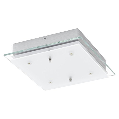 EGLO Led-Wandleuchte Modell Fres 2/4 290 X 290, satiniert/klar 93888 E von EGLO