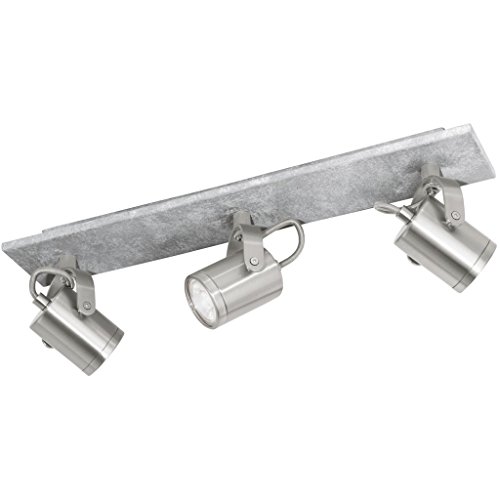 EGLO PRACETA Spot, Stahl, 3.3 W, grau, nickel-matt EGLO PRACETA Spot, Stahl, 3.3 W, grau, nickel-matt von EGLO