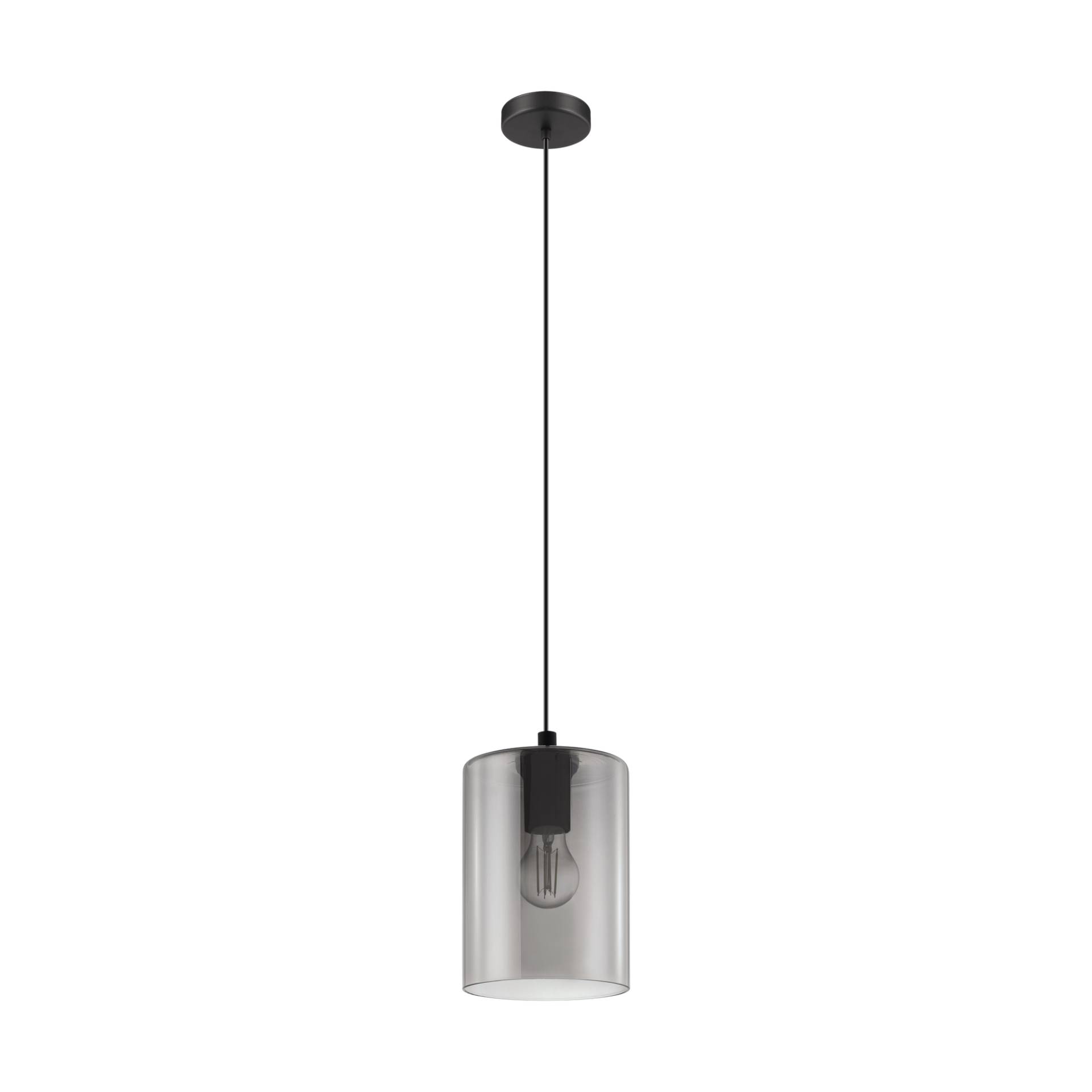 EGLO Pendelleuchte 'Cadaques 1' Stahl schwarz Ø 16 cm EGLO Pendelleuchte 'Cadaques 1' Stahl schwarz Ø 16 cm von EGLO