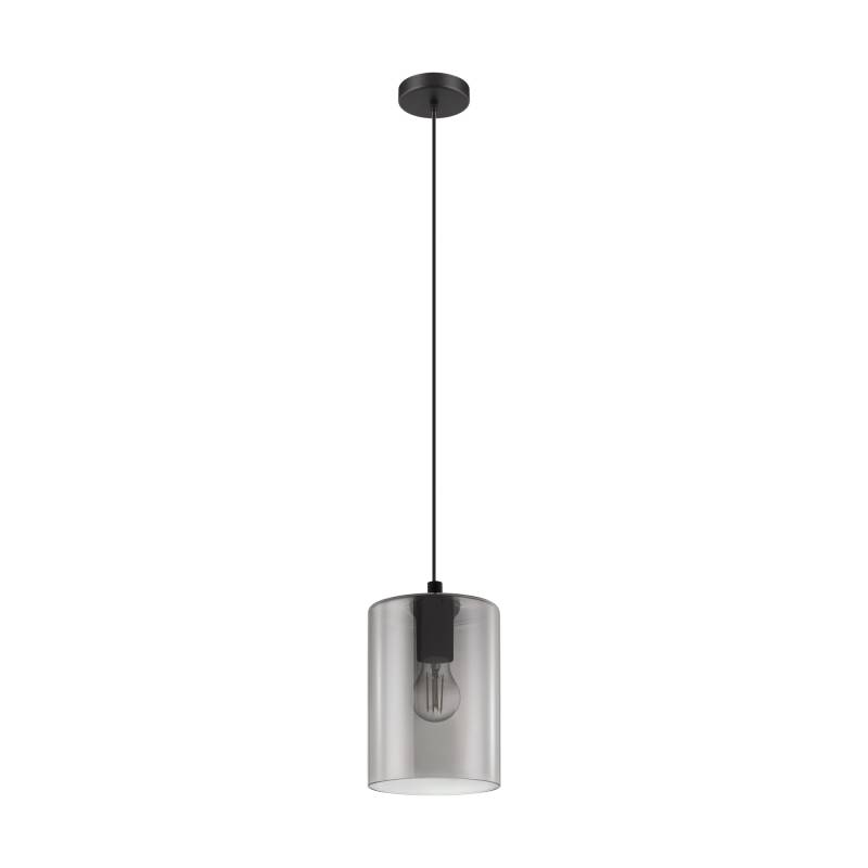 EGLO Pendelleuchte 'Cadaques 1' Stahl schwarz Ø 16 cm von EGLO