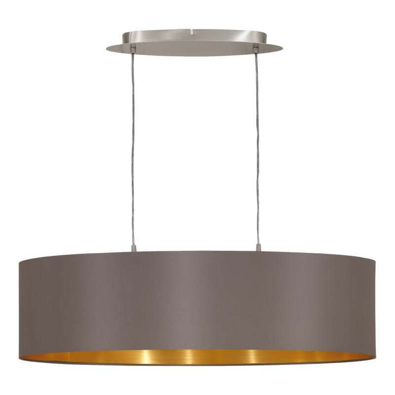EGLO Pendelleuchte 'Maserlo' hellbraun 78 cm 60 W von EGLO