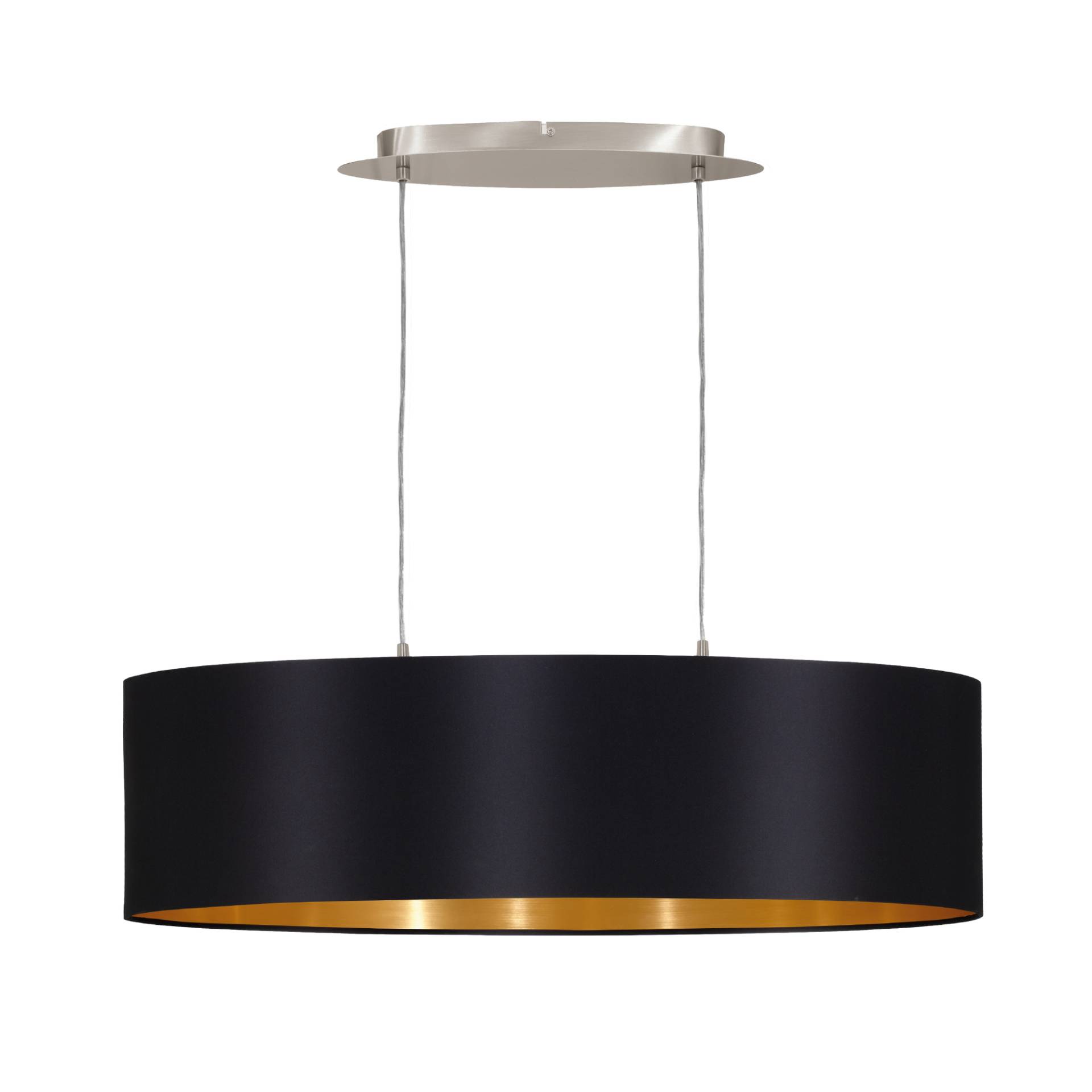 EGLO Pendelleuchte 'Maserlo' schwarz 78 cm 60 W EGLO Pendelleuchte 'Maserlo' schwarz 78 cm 60 W von EGLO