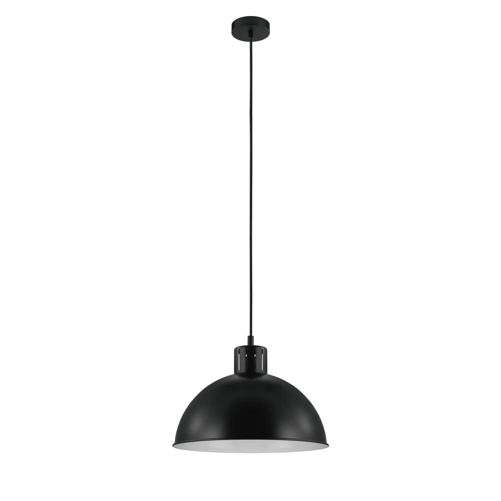EGLO Pendelleuchte 'Truro' schwarz/weiß Ø 39 x 110 cm EGLO Pendelleuchte 'Truro' schwarz/weiß Ø 39 x 110 cm von EGLO