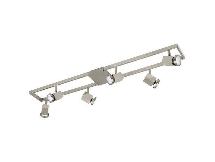 EGLO Sechsflammiger LED-Deckenspot Zeraco, alu / grau / zink, für Wohn- / Esszimmer, Metall, Modern, LED Deckenlampe von EGLO