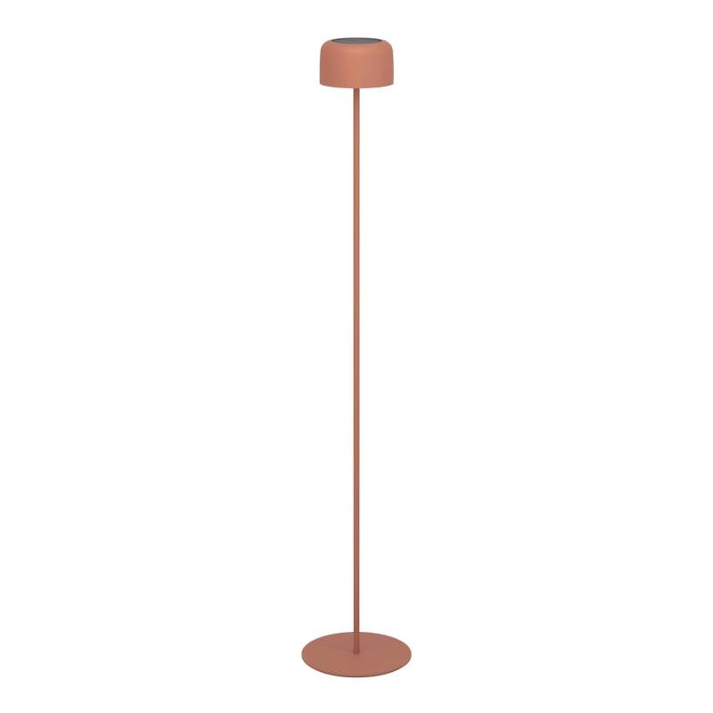 EGLO Solar LED Akku Stehleuchte ROCCANOVA-L Rot Touchdimmer IP44 von EGLO