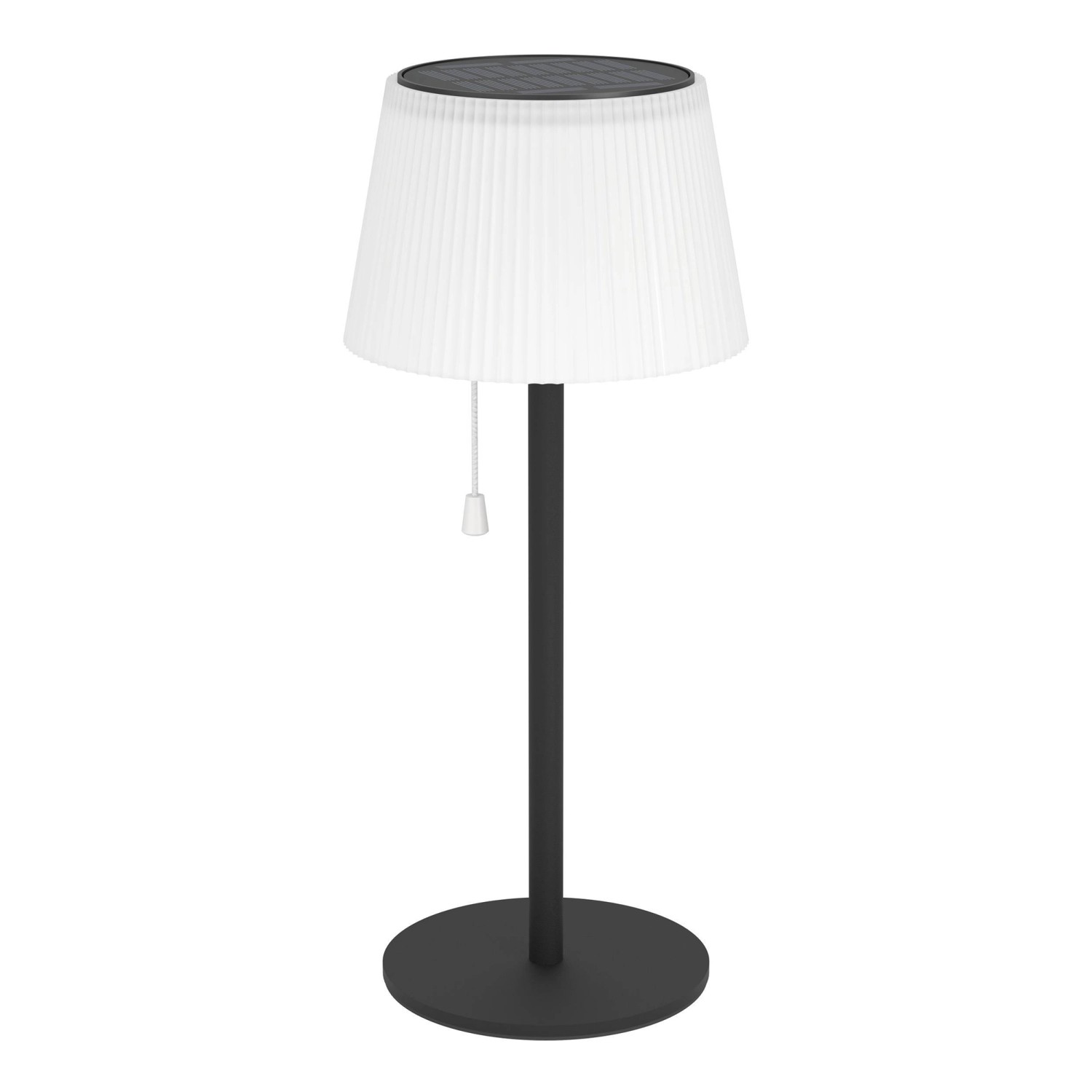 EGLO Solar LED Akku Tischleuchte SCORDIANO Weiß-Schwarz m. Zugschalter IP44 EGLO Solar LED Akku Tischleuchte SCORDIANO Weiß-Schwarz m. Zugschalter IP44 von EGLO