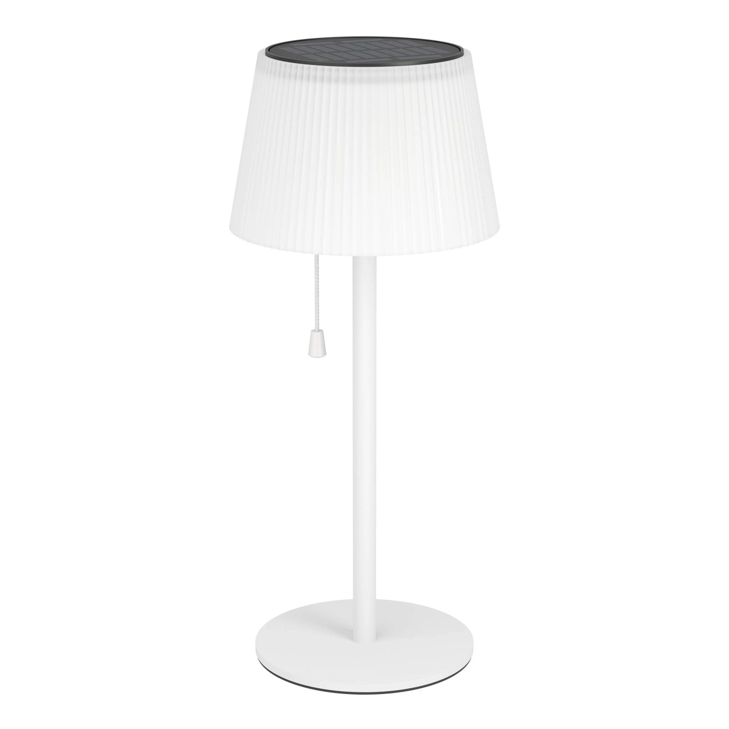 EGLO Solar LED Akku Tischleuchte SCORDIANO Weiß m. Zugschalter IP44 EGLO Solar LED Akku Tischleuchte SCORDIANO Weiß m. Zugschalter IP44 von EGLO