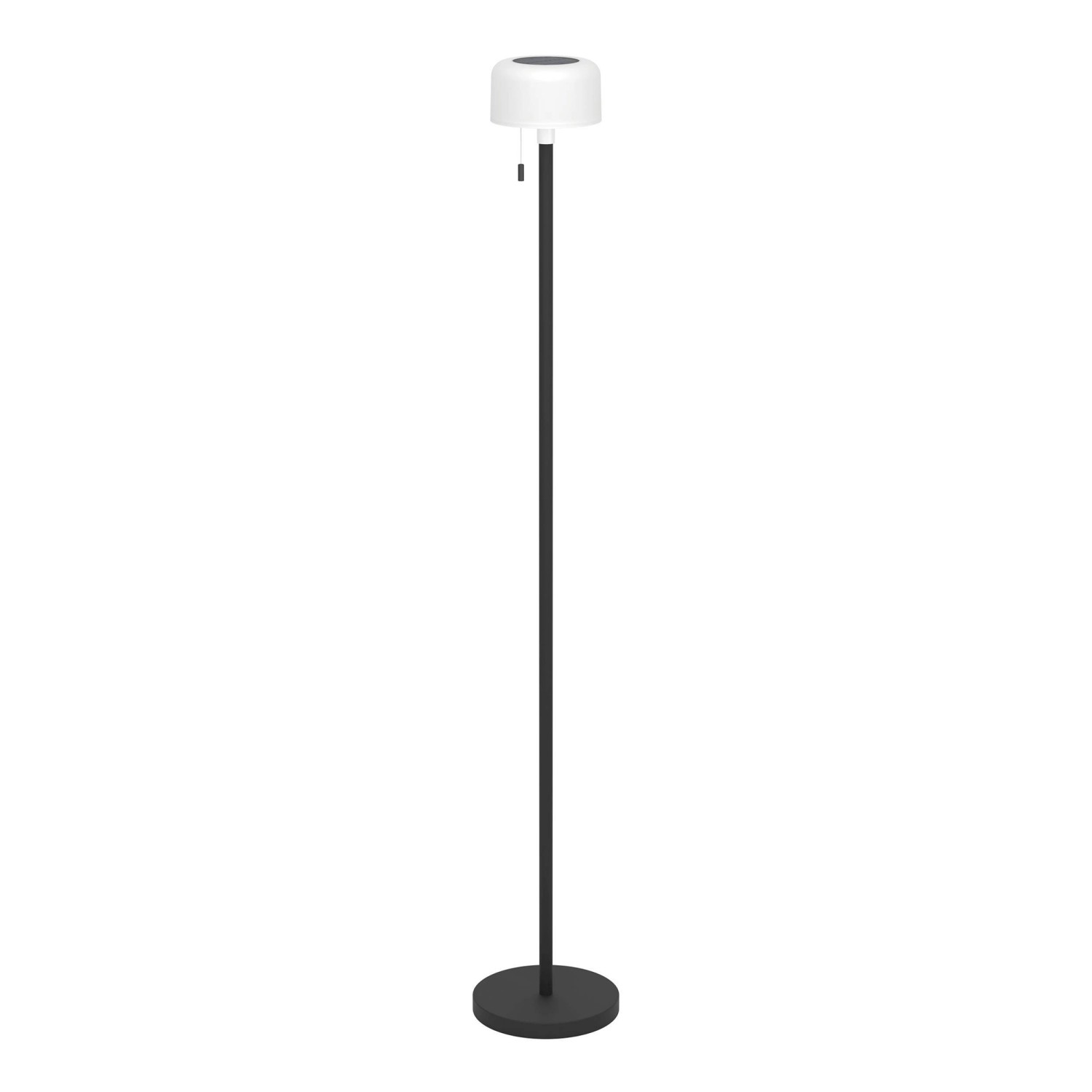 EGLO Solar-LED-RGBW-Stehleuchte MONTAPALMA-L Weiß-Schw. rund m. Zugschalter IP54 EGLO Solar-LED-RGBW-Stehleuchte MONTAPALMA-L Weiß-Schw. rund m. Zugschalter IP54 von EGLO