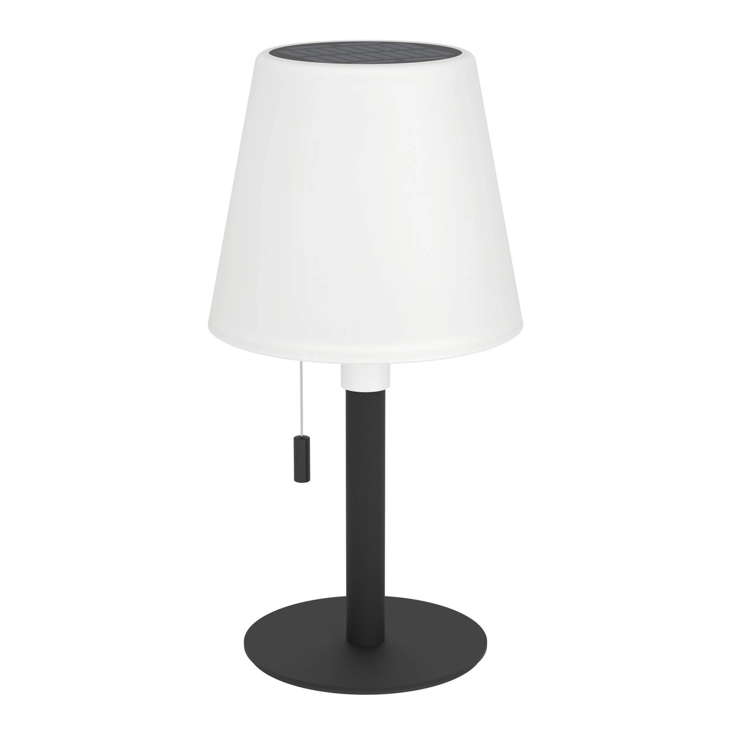 EGLO Solar-LED-RGBW-Tischleuchte MONTAPALMA Weiß-Schwarz m. Zugschalter IP54 EGLO Solar-LED-RGBW-Tischleuchte MONTAPALMA Weiß-Schwarz m. Zugschalter IP54 von EGLO