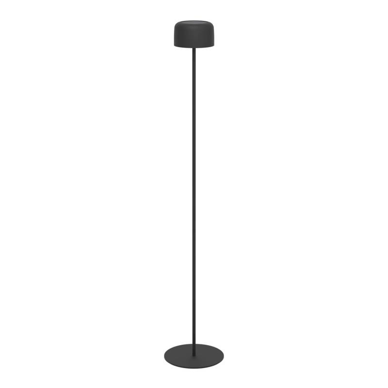 EGLO Solar LED Stehleuchte ROCCANOVA Akku Schwarz Touchdimmer IP44 von EGLO