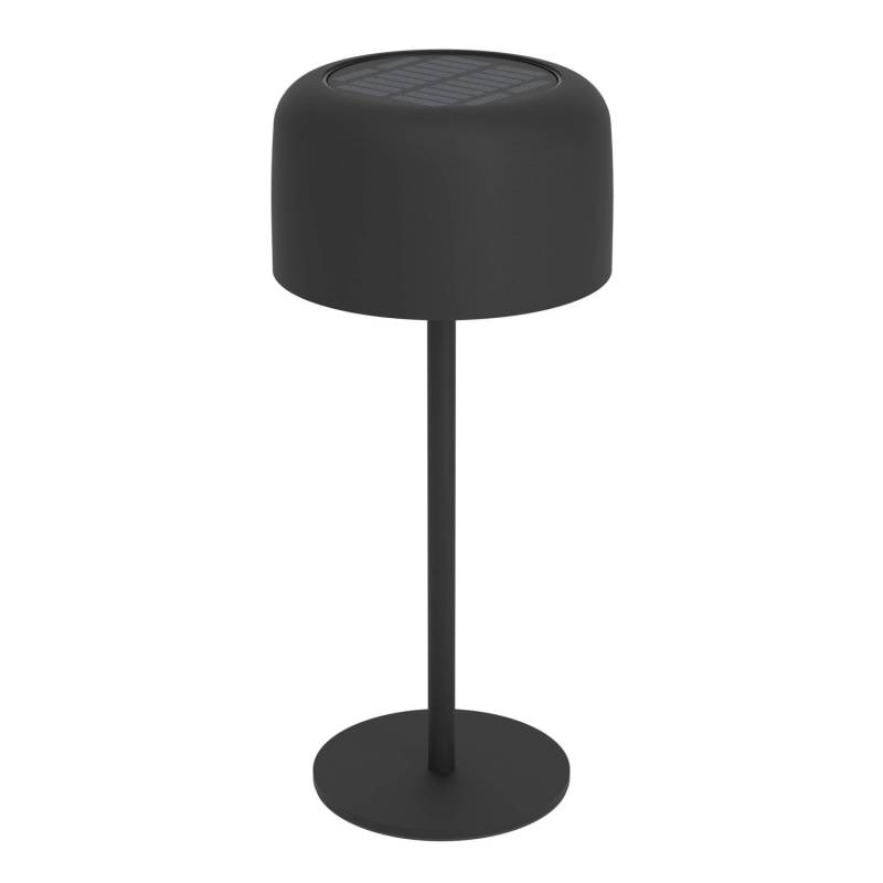 EGLO Solar LED Tischleuchte ROCCANOVA Akku Schwarz Touchdimmer IP44 von EGLO