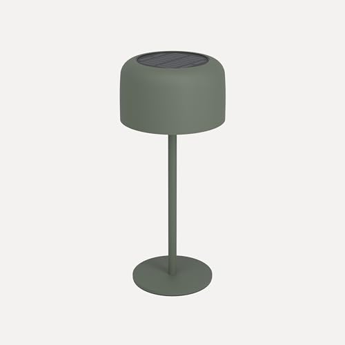 EGLO Solar Tischleuchte Roccanova, Akku Tischlampe Outdoor, touch dimmbar in 3 Stufen, Solarlampe für Balkon und Garten, Stahl in Grün, warmweiß, IP44 EGLO Solar Tischleuchte Roccanova, Akku Tischlampe Outdoor, touch dimmbar in 3 Stufen, Solarlampe für Balkon und Garten, Stahl in Grün, warmweiß, IP44 von EGLO