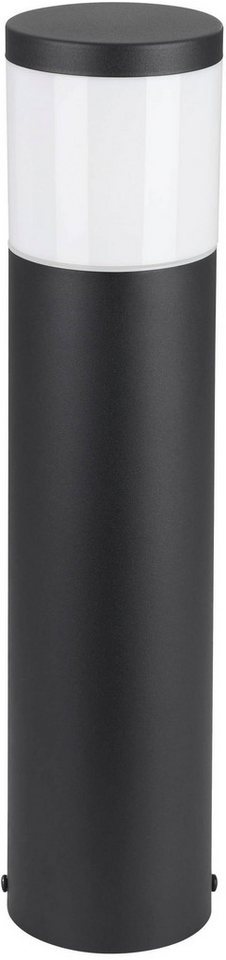 EGLO Stehlampe BASALGO-Z Stehleuchte, Außenbeleuchtung, schwarz, IP44, ZigBee 3.0, Bluetooth, CCT - über Fernbedienung, Dimmfunktion, Ein-/Ausschalter, Farbsteuerung, Farbwechsel, Memoryfunktion, Nachtlichtfunktion, RGB, Smart Home, Weckerfunktion, dimmbar über Fernbedienung, mehrere Helligkeitsstufen, Leuchtmittel wechselbar, ohne Leuchtmittel, App / Sprachsteuerung Alexa, ‎‎112x110x470cm, exkl. Fernbedienung von EGLO