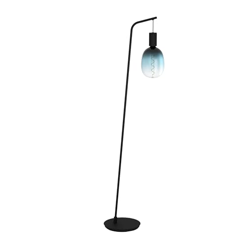 EGLO Stehlampe Cranley, minimalistische Stehleuchte, Standleuchte aus Metall in schwarz, Lampe Wohnzimmer mit Schalter, Wohnzimmerlampe mit E27 Fassung für sichtbares Leuchtmittel EGLO Stehlampe Cranley, minimalistische Stehleuchte, Standleuchte aus Metall in schwarz, Lampe Wohnzimmer mit Schalter, Wohnzimmerlampe mit E27 Fassung für sichtbares Leuchtmittel von EGLO