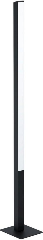 EGLO Stehlampe SIMOLARIS-Z Stehleuchte schwarz, ZigBee 3.0, Disco-Modus, Bluetooth, CCT - über Fernbedienung, Dimmfunktion, Ein-/Ausschalter, Farbsteuerung, Farbwechsel, Memoryfunktion, Nachtlichtfunktion, RGB, Smart Home, Weckerfunktion, dimmbar über Fernbedienung, mehrere Helligkeitsstufen, LED fest integriert, warmweiß - kaltweiß, Timer, App/Sprachsteuerung Alexa, 5,5x5,5x161,5cm, exkl. Fernbedienung von EGLO