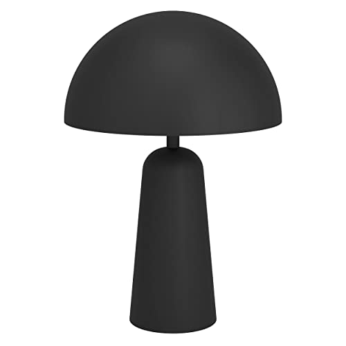 EGLO Tischlampe Aranzola, Nachttischlampe in Pilzform, Deko Tischleuchte minimalistisch, Pilz Lampe für Wohnzimmer und Schlafzimmer, Metall in Schwarz und Weiß, E27 EGLO Tischlampe Aranzola, Nachttischlampe in Pilzform, Deko Tischleuchte minimalistisch, Pilz Lampe für Wohnzimmer und Schlafzimmer, Metall in Schwarz und Weiß, E27 von EGLO