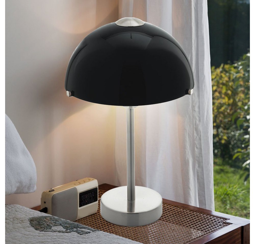 EGLO Tischleuchte, Leuchtmittel nicht inklusive, Keramik Tisch Lampe Wohn Arbeits Zimmer Lese Leuchte Kabel Schalter von EGLO