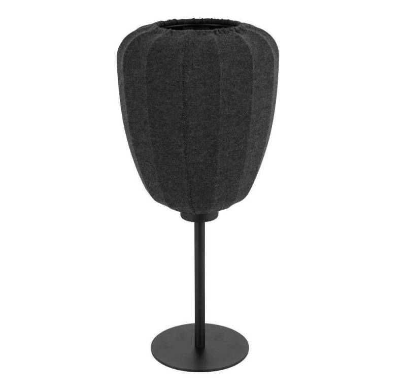 EGLO Tischleuchte BARLASTON, ohne Leuchtmittel, Nachttischlampe, Japandi Design, Tischleuchte, Textil, Metall von EGLO