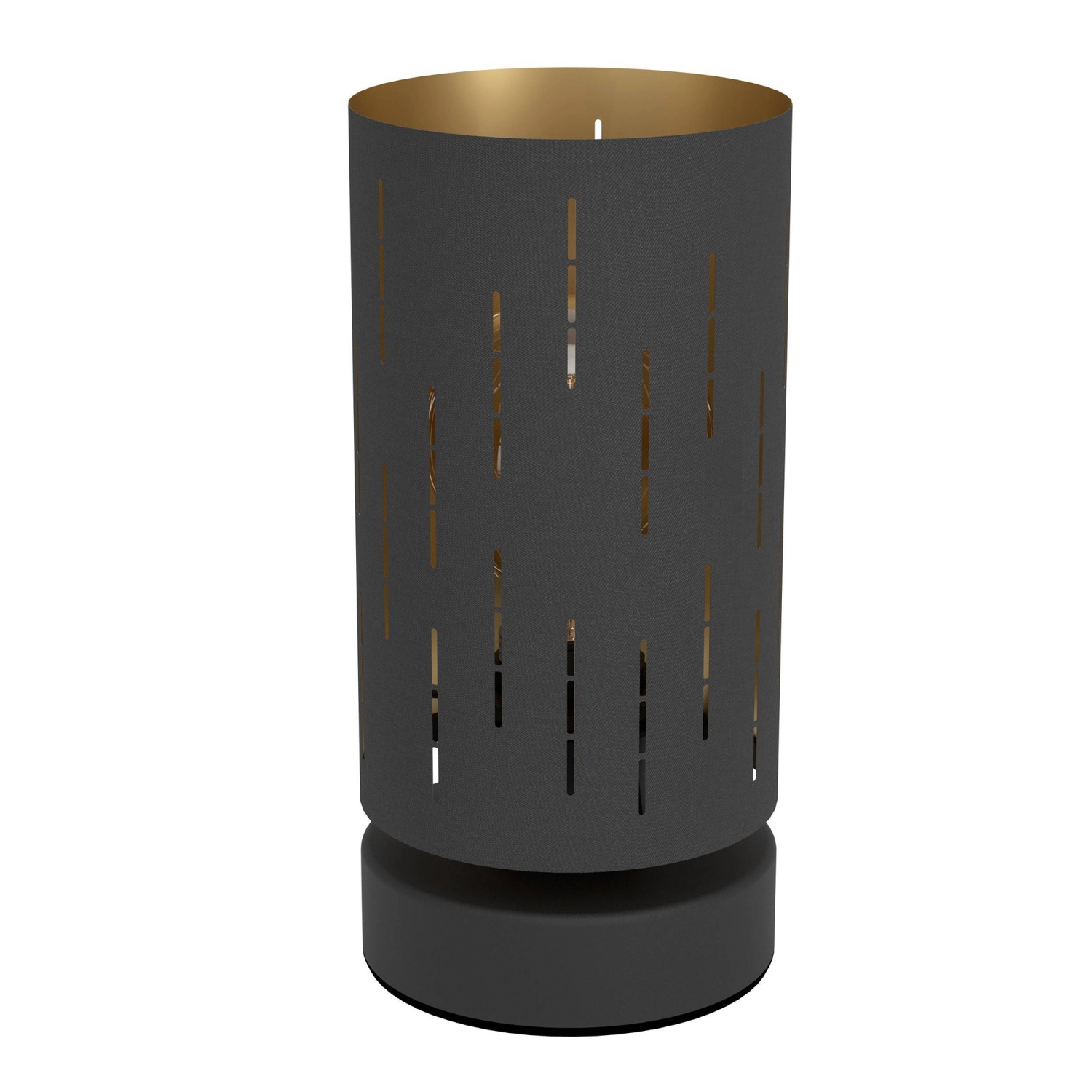 EGLO Tischleuchte LYTHAM E27 1-flammig Schwarz-Gold H 250mm EGLO Tischleuchte LYTHAM E27 1-flammig Schwarz-Gold H 250mm von EGLO