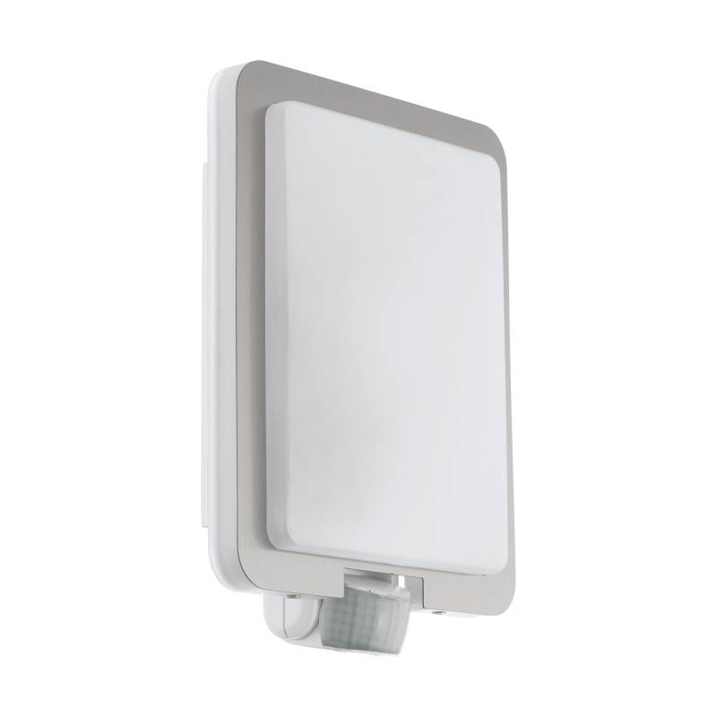 EGLO Wandleuchte 'Mussotto' LED, edelstahl/weiß von EGLO