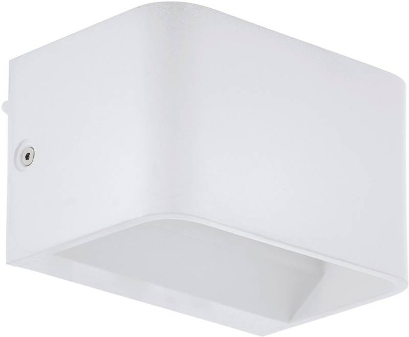 EGLO Wandleuchte SANIA 4, LED fest integriert, Warmweiß, Wand-/Deckenleuchte, L13 x H8 x AL9 cm, 6W inkl. EGLO Wandleuchte SANIA 4, LED fest integriert, Warmweiß, Wand-/Deckenleuchte, L13 x H8 x AL9 cm, 6W inkl. von EGLO