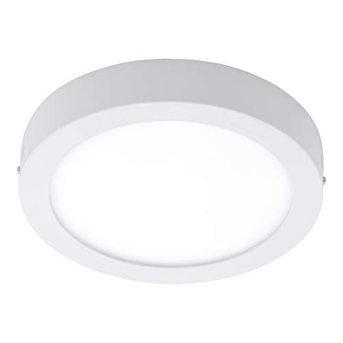 EGLO connect LED Außen-Deckenlampe Argolis-C, Smart Home Außenleuchte für Wand und Decke, Deckenleuchte aus Alu und Kunststoff, Farbe: Weiß, dimmbar, Weißtöne einstellbar, IP44 von EGLO