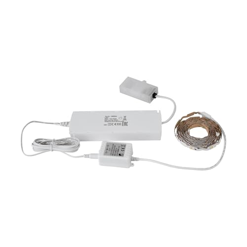 EGLO connect.z Smart-Home LED Band Stripe-Z Starter Set, flexible Strip 3 m, ZigBee, App und Sprachsteuerung Alexa, Lichtfarbe (warmweiß-kaltweiß), dimmbar, selbstklebend, kürzbar von EGLO