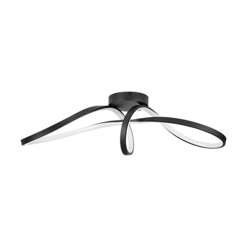 EGLO connect.z Smart Home LED Deckenleuchte Calarossa-Z, ZigBee, App und Sprachsteuerung Alexa, warmweiß-kaltweiß, RGB, dimmbare Metall Deckenlampe in Schwarz Weiß, 23 x 70,5 cm EGLO connect.z Smart Home LED Deckenleuchte Calarossa-Z, ZigBee, App und Sprachsteuerung Alexa, warmweiß-kaltweiß, RGB, dimmbare Metall Deckenlampe in Schwarz Weiß, 23 x 70,5 cm von EGLO