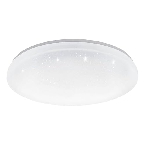 EGLO connect.z Smart-Home LED Deckenleuchte Totari-Z, Sternenhimmel Deckenlampe Ø 56 cm, ZigBee, App und Sprachsteuerung Alexa, Lichtfarbe einstellbar (warmweiß-kaltweiß), dimmbar von EGLO