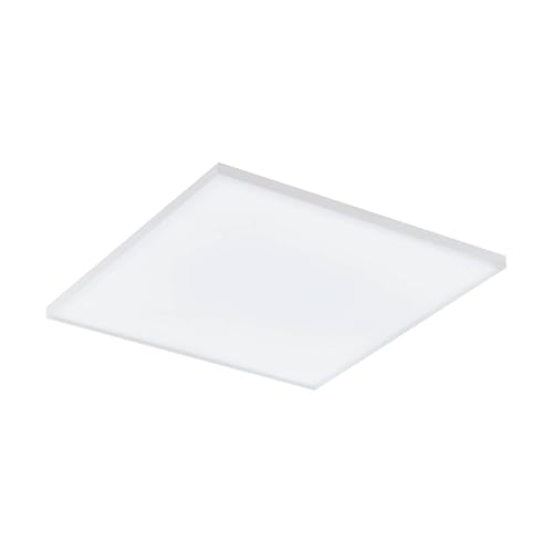 EGLO connect.z Smart-Home LED Panel Turcona-Z, Deckenlampe L x B 45 cm, ZigBee, App und Sprachsteuerung Alexa, Lichtfarbe einstellbar (warmweiß-kaltweiß), RGB, dimmbar von EGLO