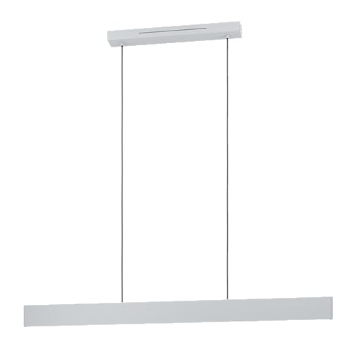 EGLO Connect.z Smart-Home LED Pendelleuchte Andreas-Z, Hängelampe aus Metall in Weiß, ZigBee, App und Sprachsteuerung Alexa, Lichtfarbe einstellbar (warmweiß-kaltweiß), RGB, dimmbar von EGLO