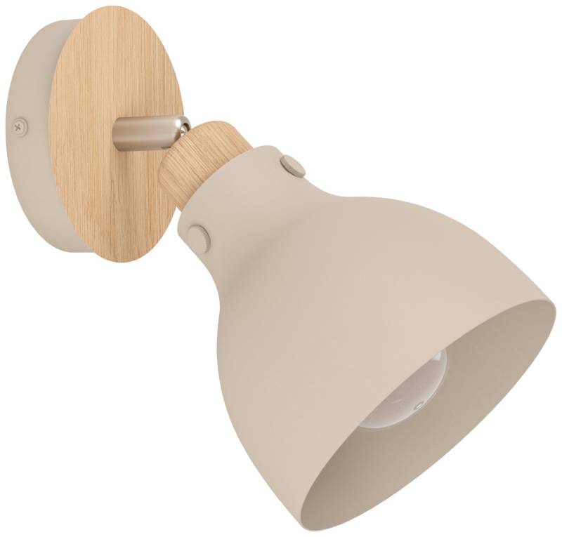 Eglo 1er Spot Arrecife 1xE27, max. 28W, sand/holzoptik von EGLO