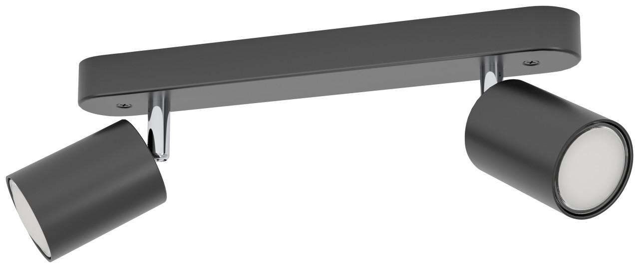 Eglo 2er LED Spot Reciso-E schwarz 30 x 4,5 cm Eglo 2er LED Spot Reciso-E schwarz 30 x 4,5 cm von EGLO