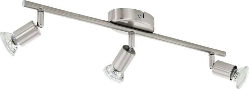 Eglo 3er LED Spot Buzz nickel-matt 48,5 x 6,5 cm GU10 von EGLO