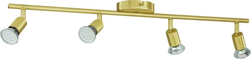 Eglo 4er LED Spot Buzz messing 68,5 x 6,5 cm GU10, warmweiß von EGLO