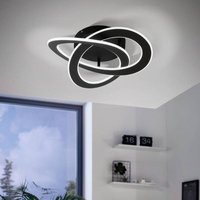 Led Deckenleuchte Rolimare in Schwarz 35W 5500lm - black - Eglo von EGLO