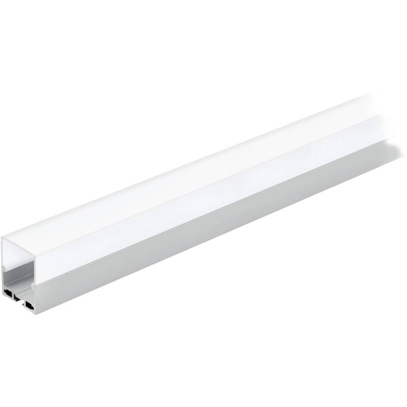 Eglo Alu LED-Aufbauprofil Groß Aluf. Diffuser Weiß Surface Profil 6 Länge 2000mm von EGLO