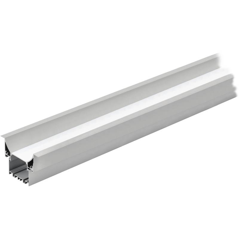 Eglo Alu LED-Einbauprofil Groß Alufarben Diffuser Recessed Profil 3 Länge 1000mm von EGLO