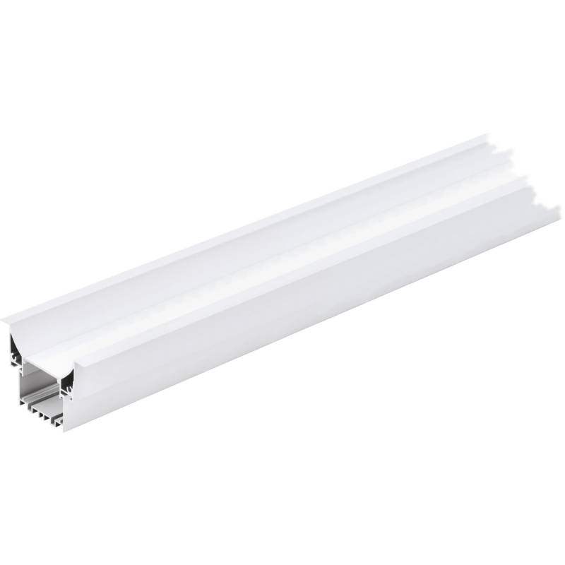 Eglo Alu LED-Einbauprofil Groß Weiß Diffuser Recessed Profil 3 Länge 2000 mm von EGLO