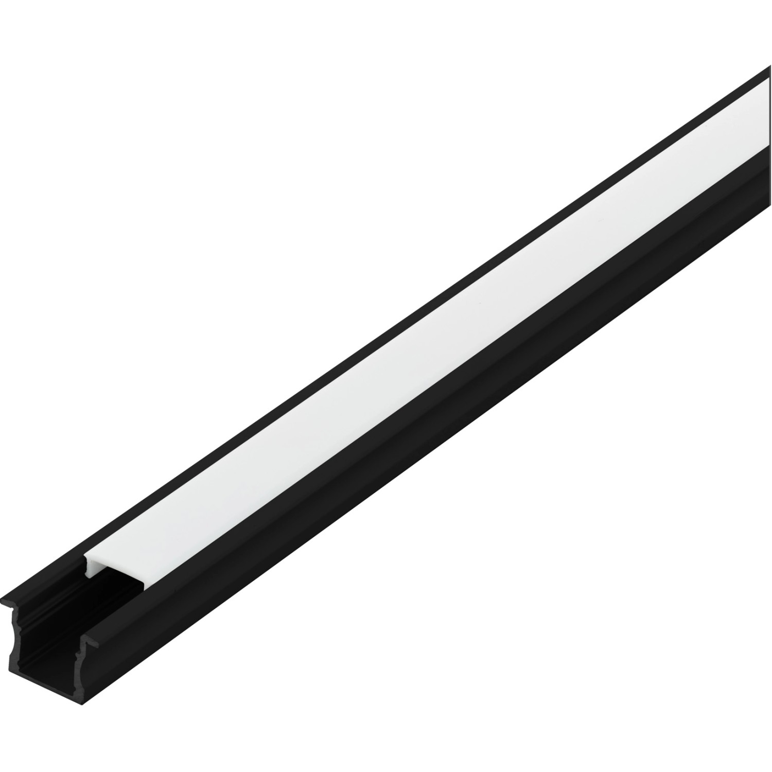 Eglo Alu LED-Einbauprofil Schwarz Diffuser Weiß Recessed Profil 2 Länge 2000 mm Eglo Alu LED-Einbauprofil Schwarz Diffuser Weiß Recessed Profil 2 Länge 2000 mm von EGLO