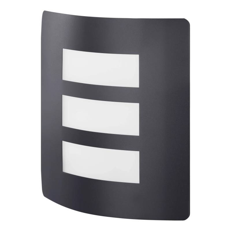 Eglo Außen-Wandleuchte Rascino-E 1-flammig 26 cm x 23,5 cm Schwarz von EGLO