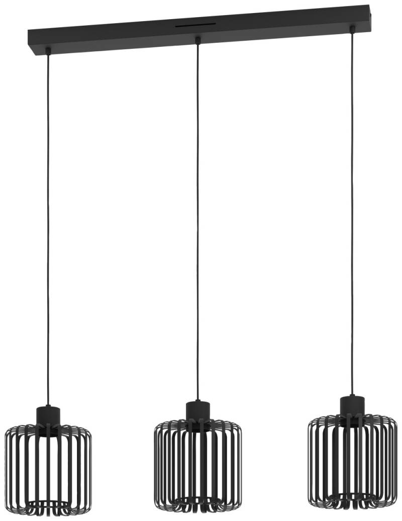 Eglo Connect LED Pendelleuchte Ginestrone-Z schwarz 90 x 20 x 110 cm von EGLO