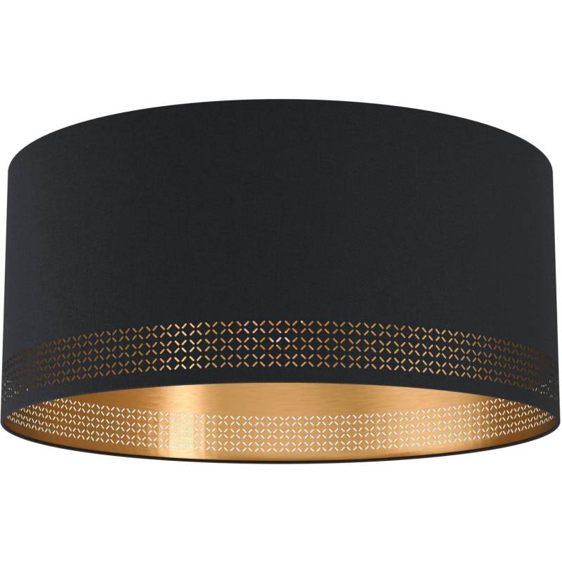 Eglo Deckenleuchte Esteperra 1-flammig Schwarz-Gold E27 40W von EGLO